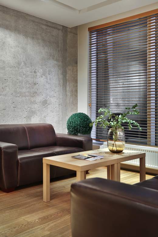 The clinic's waiting room